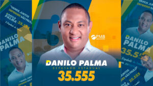 Vote Danilo Palma 35.555 Deputado Estadual São Paulo