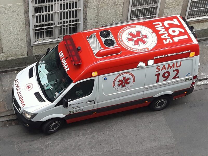 Ambulância do SAMU 192, Serviço de Atendimento Móvel de Urgência